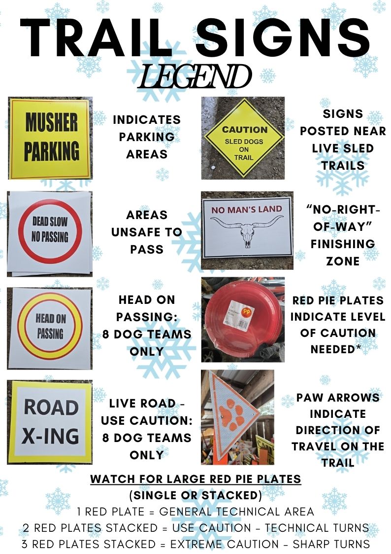trail signs legend trail signs legend
