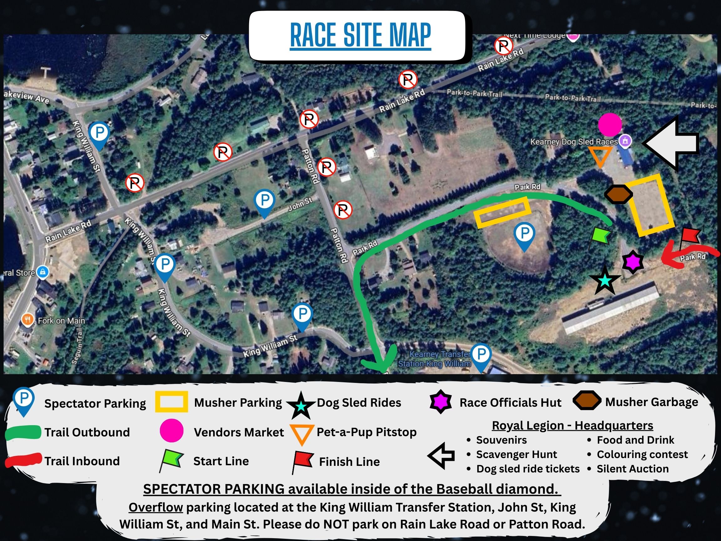 Race Site Map 2026